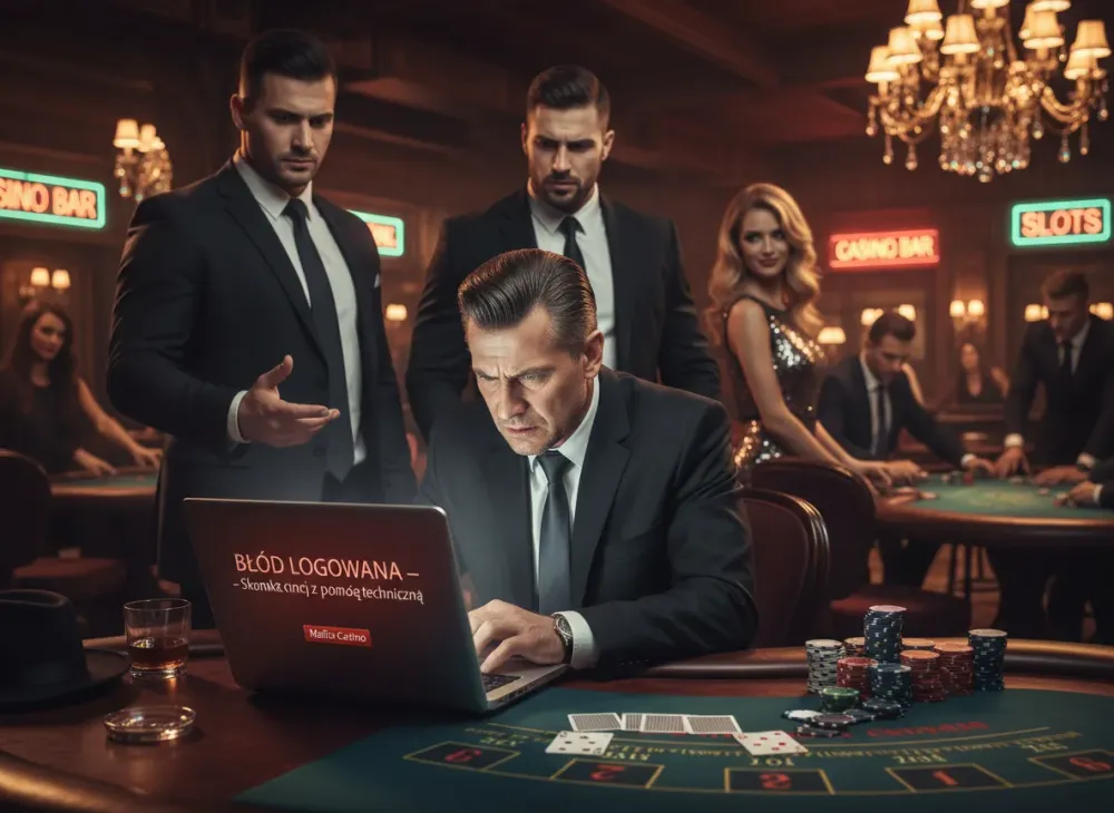 Mafia Casino login – co zrobić, gdy nie możesz się zalogować