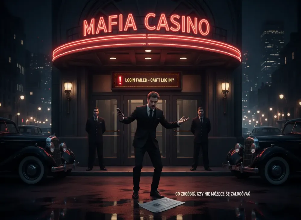 Mafia Casino login – co zrobić, gdy nie możesz się zalogować