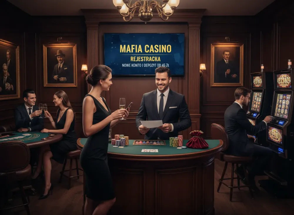 Mafia Casino rejestracja – nowe konto i depozyt od 45 zł